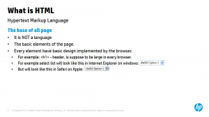 HTML - הסבר